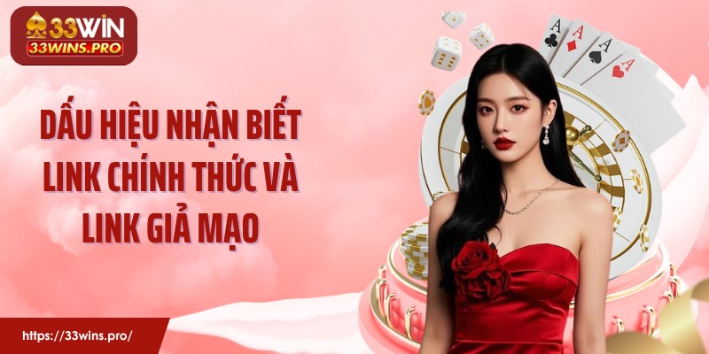 Dấu hiệu nhận biết link chính thức và link giả mạo