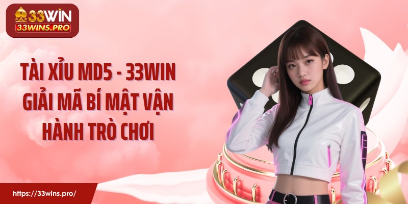Tài Xỉu MD5 - 33WIN Giải Mã Bí Mật Vận Hành Trò Chơi